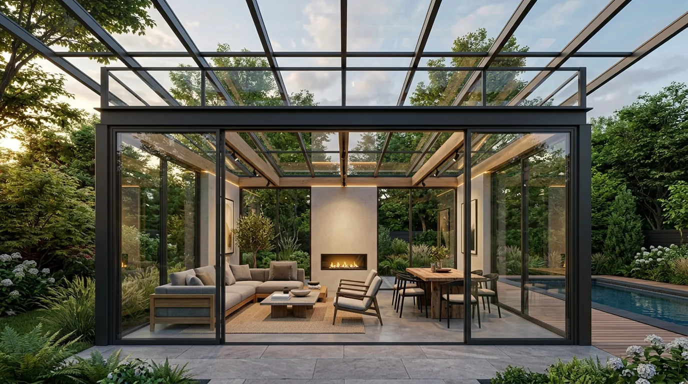 Compact Pavilion for Smaller Yards